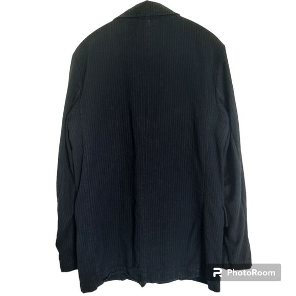 American Eagle Cotton Jacket Navy Men's Size Large - Picture 2 of 7